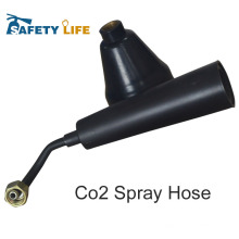 Manufacturer supply abc dry powder fire extinguisher nozzle hose and horn for fire equipments